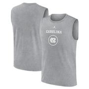 UNC Jordan Brand Courtside Dri-Fit Practice Sleeveless Tee